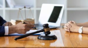 a gavel representing LITIGATION PRACTICE