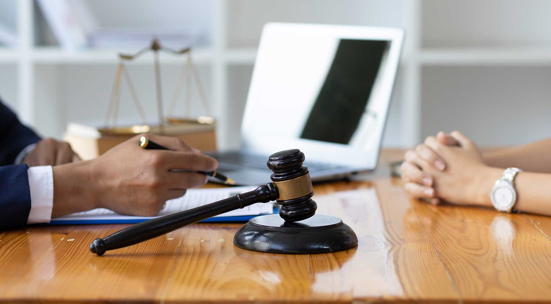a gavel representing LITIGATION PRACTICE